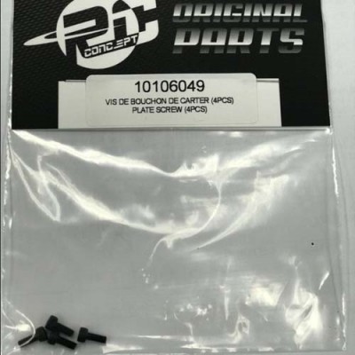 [˾ũ] 10106049 [RC Concept] RC Concept Rear Cover Plate Srew (4pcs)