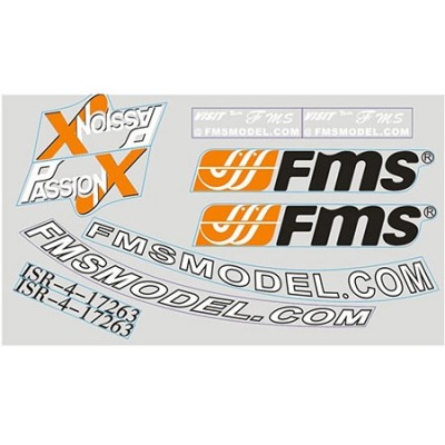 [�˾���ũ] FMSFF118 [FMS] Decal Sheet 1.4m : F3A Olympus (�����Ǹ�)