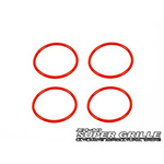 [SHR] X4-10P Super Grille - Metal Folding Hub Silicon Ring