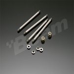 [BEAM] BeamE4/AD Feathering Shaft(4pcs, w/Nylon nut & Collar)