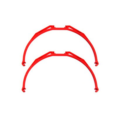 [�˾���ũ] TL8201-02 [TR] IRON-MAN F450/550/680 Plastic Landing Skid (Red / 2�� 1��Ʈ)