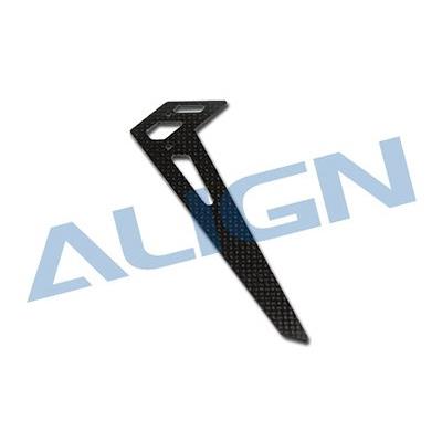 [�˾���ũ] H30T002XXW [ALIGN] T-Rex300X Carbon Fiber Vertical Stabilizer
