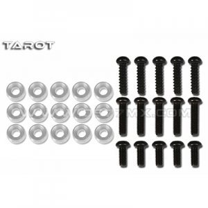 Tarot 500cf Frame Hardware (Silver)