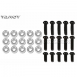Tarot 500cf Frame Hardware (Silver)