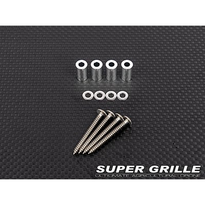 [�˾���ũ] X4-10S-PMA [SHR] X4-10S/X6-10/16/20 Super Grille - Pump Mounting Accessories