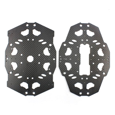 [˾ũ] TL18T03 [TR] IRON-MAN T15/T18 Carbon Fuselage Main Frame(Upper/Lower Deck)