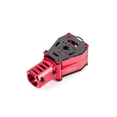 [�˾���ũ] TL96033-HG [TR] OCTO Rotor-X(Coaxial) Motor Mount for X8 (RED/��25mm/High Grade)