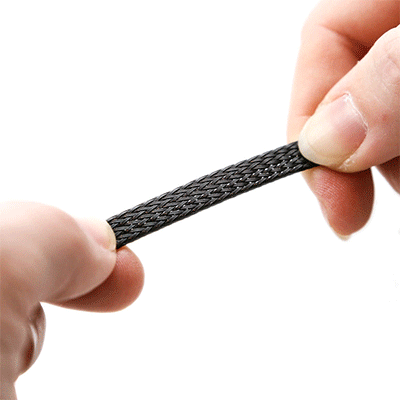 [�˾���ũ] Mesh_Tube_10F-1 ���̾� �޽� ���� Wire Mesh Guard Black 12.7mm (5M) - �輱 ������ Ʃ��