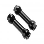 [ARRMA] AR320218 Wing Post Aluminum Black (2)