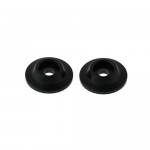 [ARRMA] AR320216 Wing Button Aluminum Black (2)