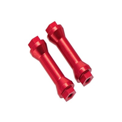 [˾ũ] ARAC9694 [ARRMA] AR320217 Wing Post Aluminum Red (2)