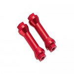 [ARRMA] AR320217 Wing Post Aluminum Red (2)