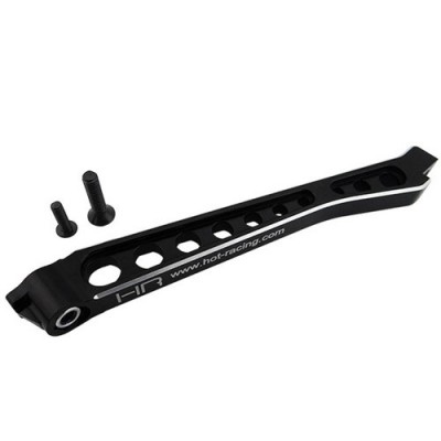 [�˾���ũ] HRAAON28C01 [HOT RACING] AoN28C01 Aluminum Front Chassis Brace: (black) - Kraton Outcast Senton