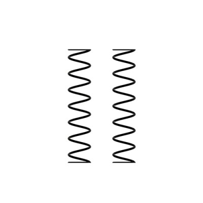 [�˾���ũ] ARA330573 [ARRMA] Shock Springs: 130mm 2.21N/mm (12.62lb/in)(2)