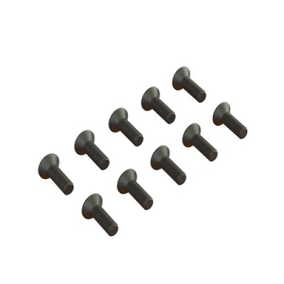 �˾���ũ ARA702005 [ARRMA] Flat Head Hex Machine Screw M2.5x8mm (10)
