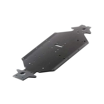 [˾ũ] ARAC3741 [ARRMA] AR320188 Chassis Aluminum SWB Silver/Blue Typhon
