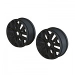 [ARRMA] 1/8 Buggy Wheel, Black (2) (ARA510120)