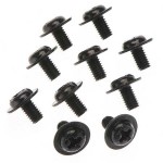 [ARRMA] AR739001 ButtnHead MachineFlange Screw M3x5mm (10)