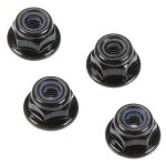 [ARRMA] AR708001 Flange Lock Nuts 4mm (4)