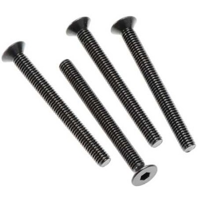[�˾���ũ] ARAC9896 [ARRMA] AR722440 Flt Head Hex Machine Screw 4x40mm 4x4 (4)