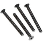 [ARRMA] AR722440 Flt Head Hex Machine Screw 4x40mm 4x4 (4)