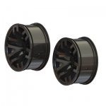 [ARRMA] AR510099 MT 2.8inch WHEEL 14mm HEX (BLACK CHROME/2pcs)