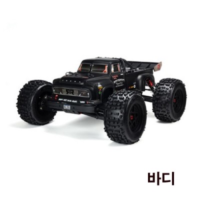 �˾���ũ ARAC3341 [ARRMA] AR406147 Notorious 6S BLX Body Black Real Steel