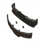 [ARRMA] AR320461  BUMPER SET (BLACK CHROME)