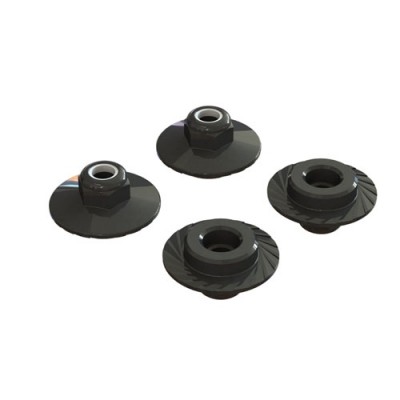 [�˾���ũ] ARAC9698 [ARRMA] AR708007 Flanged Lock Nut 5x8mm (4)
