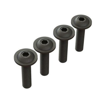 [�˾���ũ] ARA727412 [ARRMA] BUTTON HEAD SCREW FLANGED M4x14mm (4pcs)