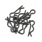 [ARRMA] AR320278 Body Clip Large Black (10)