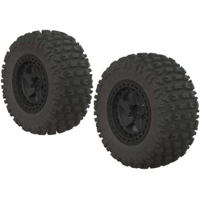 [�˾���ũ] ARAC9630 [ARRMA] AR550042 Fortress SC Tire Set Glued Black (2) 14mm