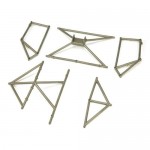 [ARRMA] Roll Cage, Gunmetal (ARA480033)