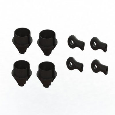 Shock Rod End Spring Cup Set RC Accessories For ARRMA Series 1/7 1/8 RC Car BX | UK