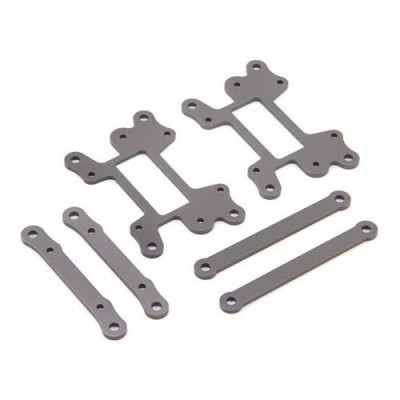 [�˾���ũ] LOS244002 [TEAM LOSI] Hinge Pin Brace Set, Hard Anodized: LST 3XL-E