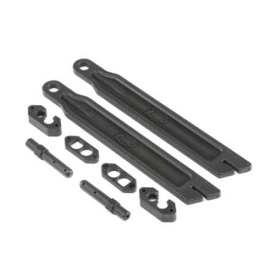 [�˾���ũ] LOS241019 [TEAM LOSI] Battery Straps and EC5 Plug Holder: LST 3XL-E