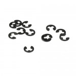 [TLR Racing] E-Clips, 3mm Shaft (12)