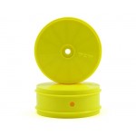 [TLR Racing] 61mm Front Wheel, 12mm Hex, Yellow (2): 22-4