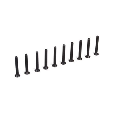 [˾ũ] TLR235004 [TLR Racing] Flat Head Screws, M3 x 25mm (10)