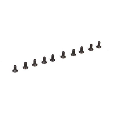 [˾ũ] TLR235003 [TLR Racing] Flat Head Screws, M2.5 x 6mm (10)