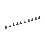 [TLR Racing] Flat Head Screws, M2.5 x 6mm (10)