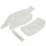 [TLR Racing] Light Weight Body/Wing, Clear, w/Stickers: 22 3.0 �淮 �̵����ٵ�
