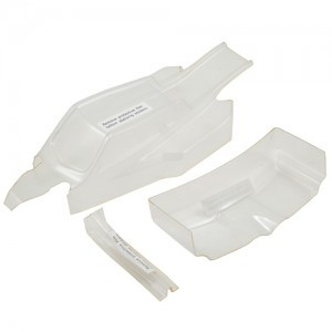 [TLR Racing] Light Weight Body/Wing, Clear, w/Stickers: 22 3.0 �淮 �̵����ٵ�