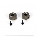 [TLR Racing] Rear Hex,  1.5mm Width, Aluminum: 22