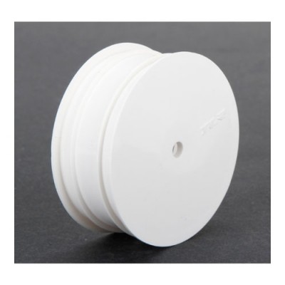 [�˾���ũ] TLR43009 [TLR Racing] Front Wheel, 12mm Hex, White (2): 22 3.0 (2������)