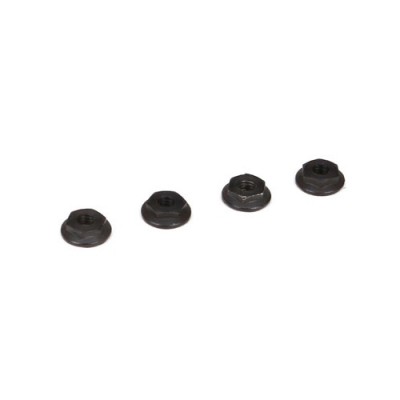 [�˾���ũ] TLR236001 [TLR Racing] 4mm Low Profile Serrated Nuts (4)