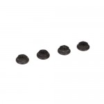 [TLR Racing] 4mm Low Profile Serrated Nuts (4)