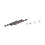 [TLR Racing] Rear Hinge Pin Set: 22 3.0