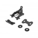 [TLR Racing] Wing Stay Set, Rear Bumper: 22 3.0