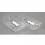 [TLR Racing] 6.5 Medium Downforce Wing, Clear, Precut (2)